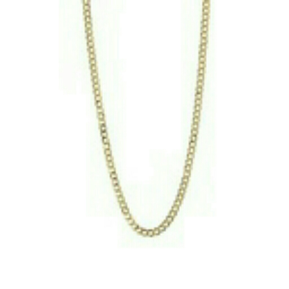 Sevil Men's 18K 3MM Cuban Chain - Gold - Size:22"